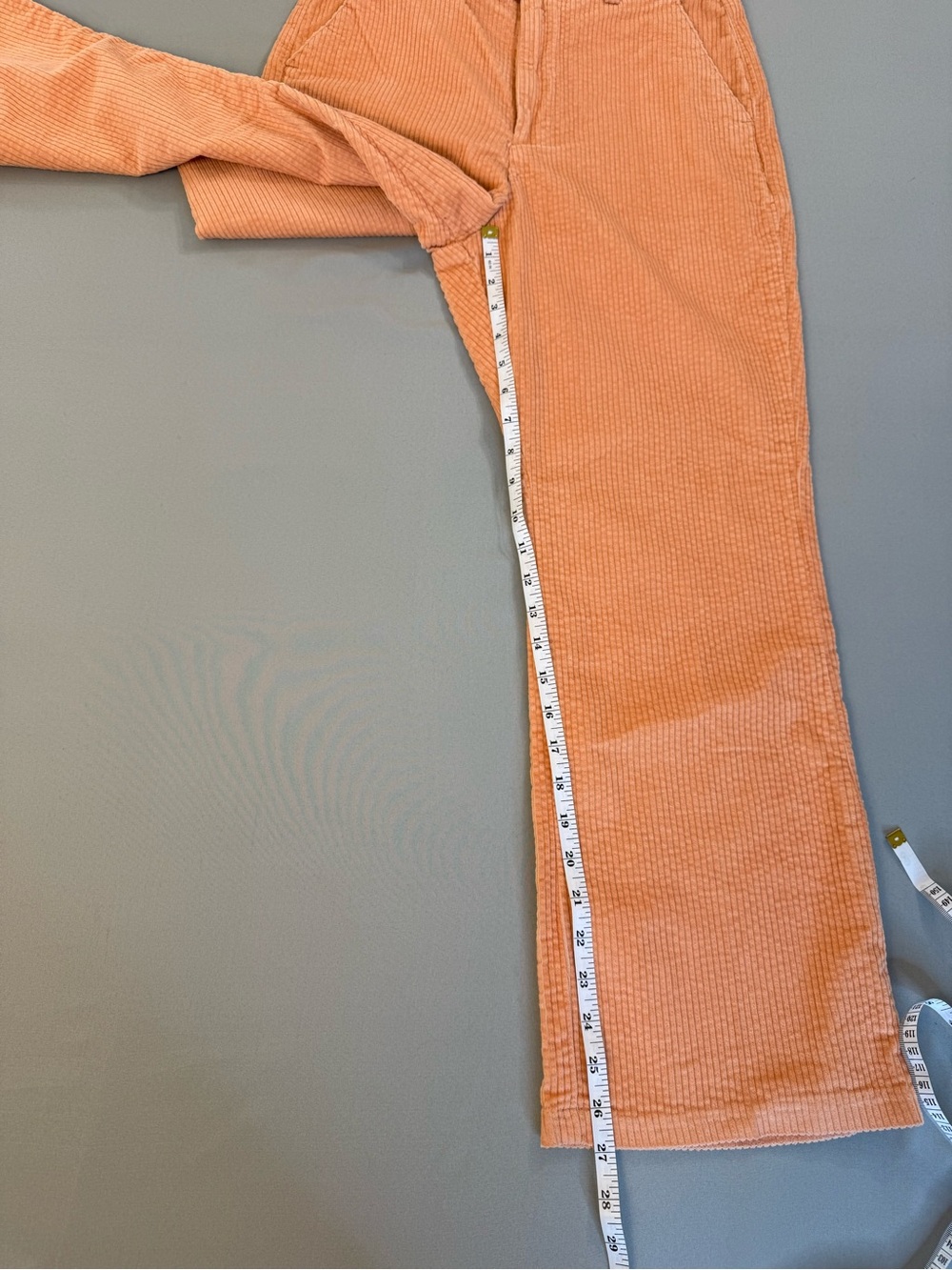 Anthropologie Levi’s Corduroy Pants Size 29 Math Club Cropped New with Tags pink - Picture 10 of 16